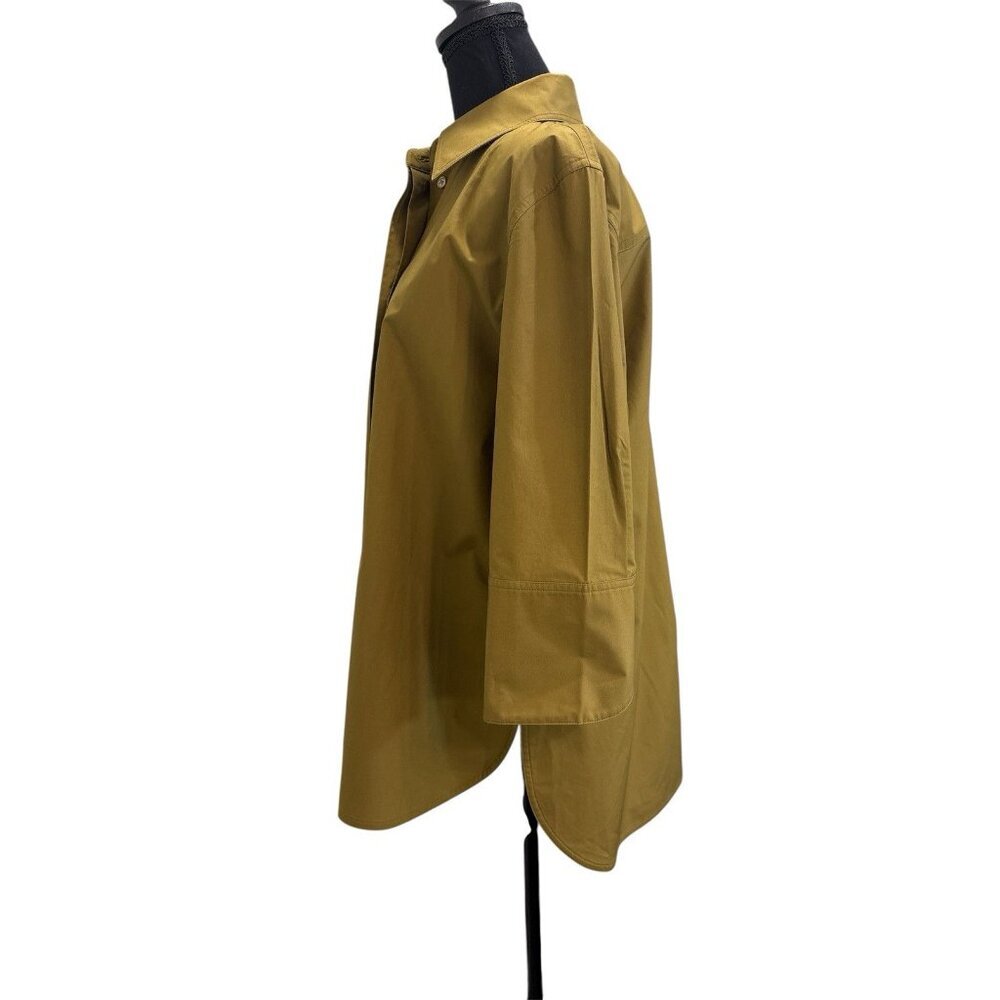 Carla Rockmore Women’s Relaxed Fit Color Moss Shirt Size M - Picture 7 of 10